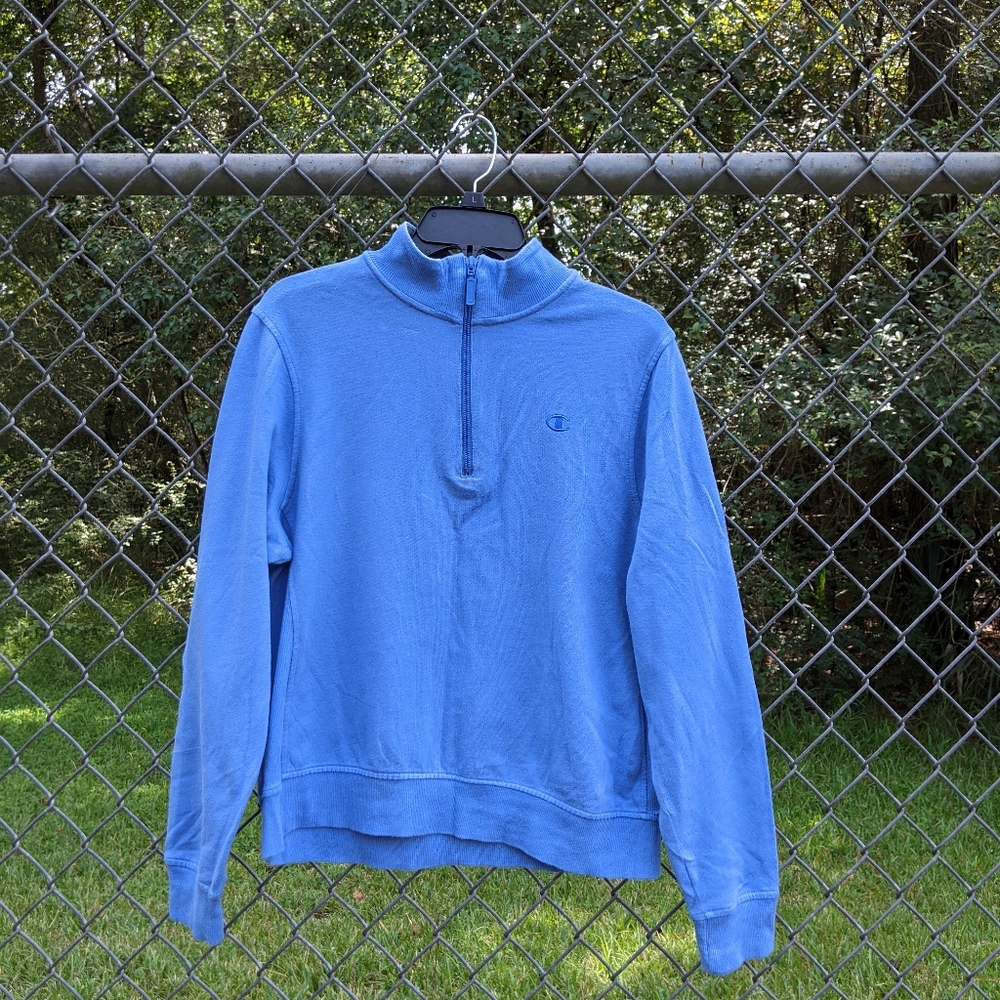💙Champion zip up sweater